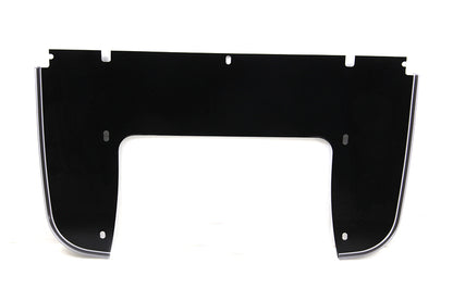 Beaded Lower Windshield Black