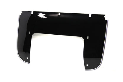 Beaded Lower Windshield Black