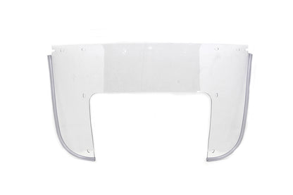 Beaded Lower Windshield Clear