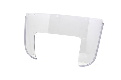 Beaded Lower Windshield Clear