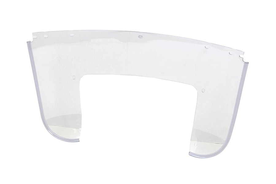 Beaded Lower Windshield Clear