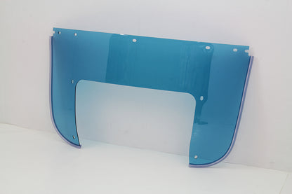 Beaded Lower Windshield Blue