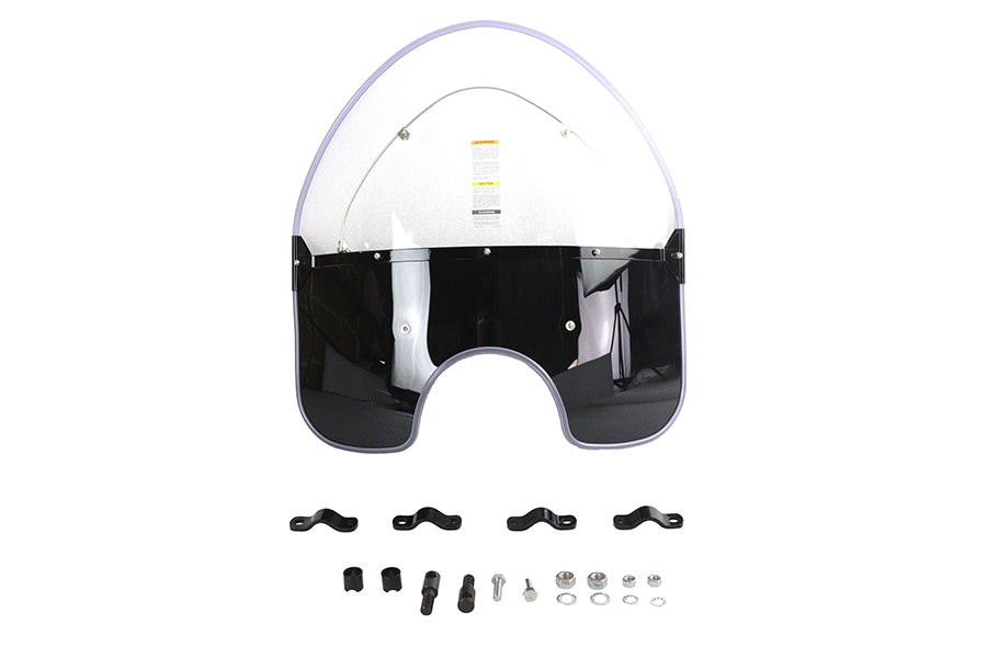 National Cycle Spring Fork Windshield Black