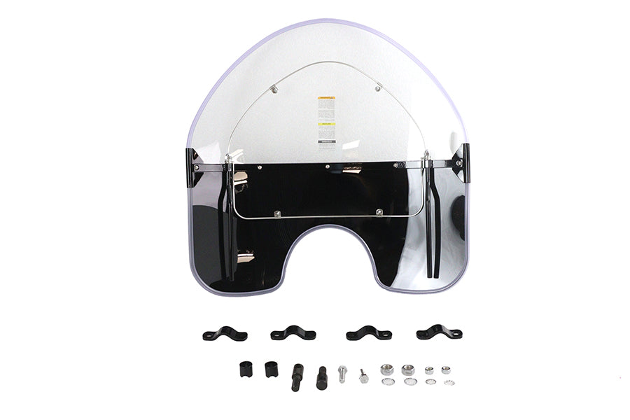 National Cycle Spring Fork Windshield Black
