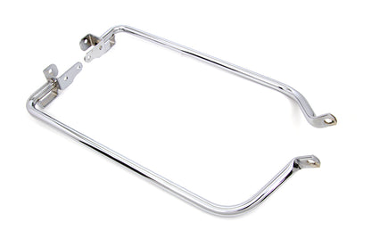 Chrome Saddlebag Support Set