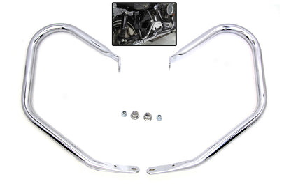 Chrome Rear Frame Bar Set