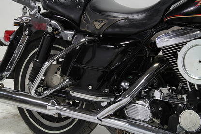 Chrome Rear Frame Bar Set
