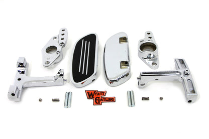 Passenger Footboard Set with Swingarm Mount Kit
