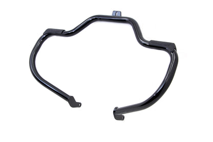 Black Front Engine Bar with Footpeg Pads