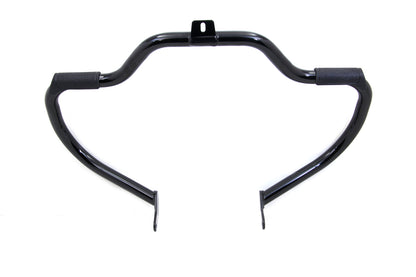 Black Front Engine Bar with Footpeg Pads