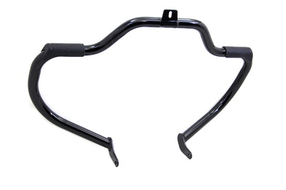 Black Front Engine Bar with Footpeg Pads