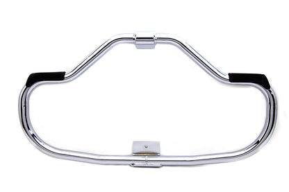 Chrome Front Engine Bar with Footpeg Pads