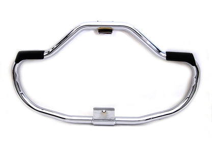 Chrome Front Engine Bar with Footpeg Pads