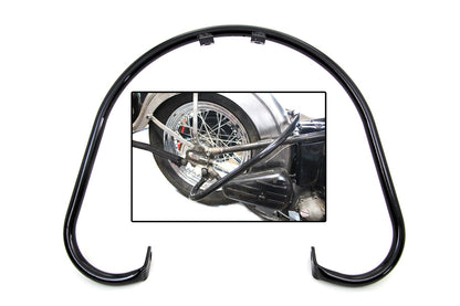 Black Rear Big Twin Frame Bar
