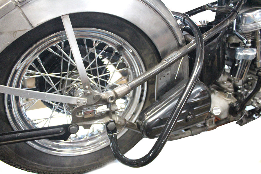Black Rear Big Twin Frame Bar