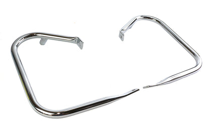 Chrome Rear Frame Bar Set