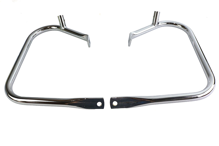 Chrome Rear Frame Bar Set