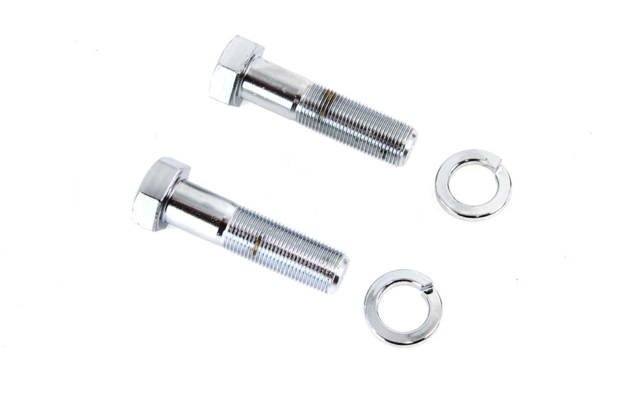 Swingarm Pivot Bolt Set Hex Chrome