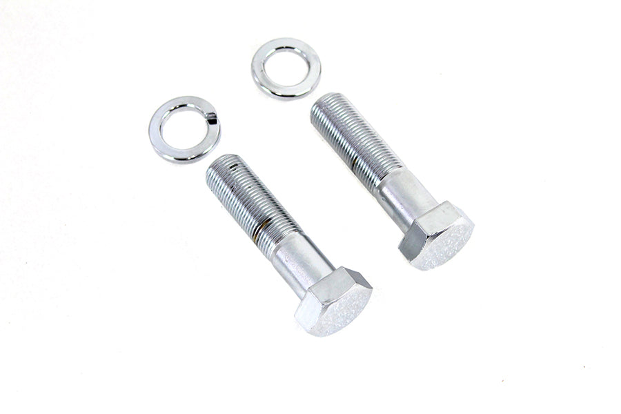 Swingarm Pivot Bolt Set Hex Chrome