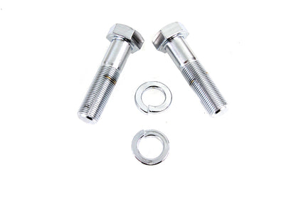 Swingarm Pivot Bolt Set Hex Chrome