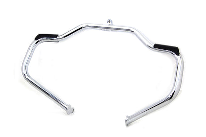 Chrome Front Engine Bar with Footpeg Pads