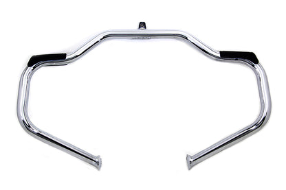 Chrome Front Engine Bar with Footpeg Pads