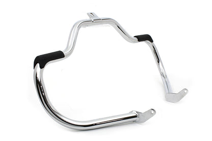Chrome Front Engine Bar with Footpeg Pads
