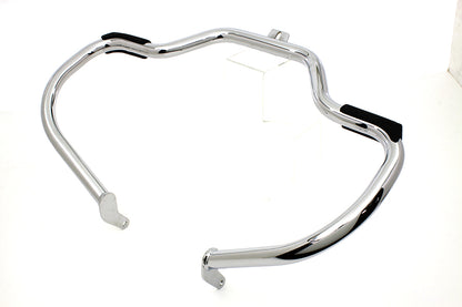 Chrome Front Engine Bar with Footpeg Pads