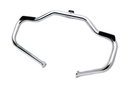 Chrome Front Engine Bar with Footpeg Pads