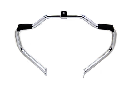 Chrome Front Engine Bar with Footpeg Pads