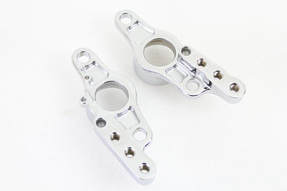 Rear Frame Fork Bracket Set Chrome