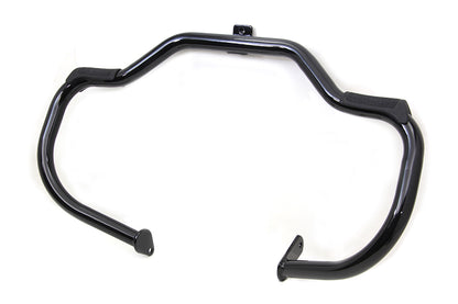 Black Front Engine Bar with Footpeg Pads