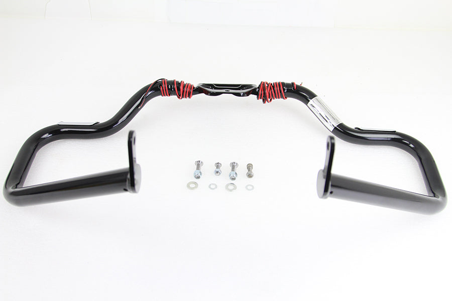 Black Front Turn Signal Highway Bar