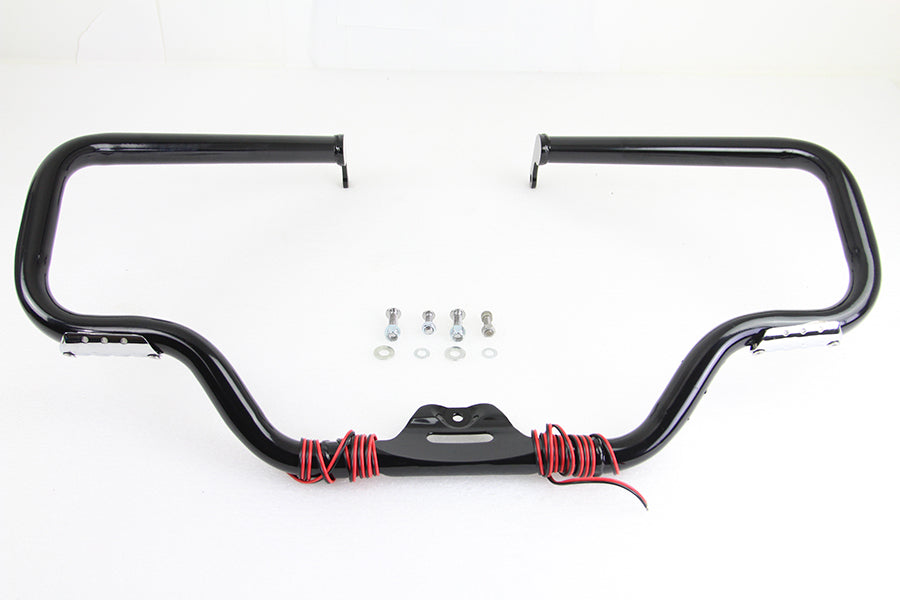 Black Front Turn Signal Highway Bar