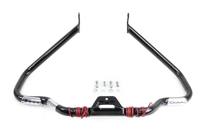 Black Front Turn Signal Highway Bar