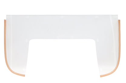 Beaded Lower Windshield Clear