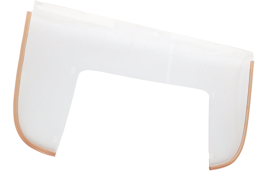 Beaded Lower Windshield Clear