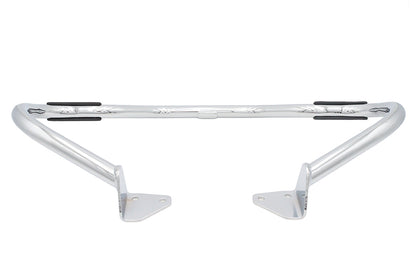 Factory Sample Front Engine Bar with Footpeg Pads Chrome