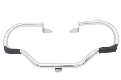 Factory Sample Front Engine Bar with Footpeg Pads Chrome