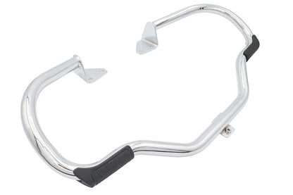 Factory Sample Front Engine Bar with Footpeg Pads Chrome