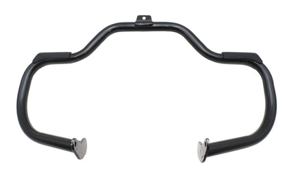 Factory Sample Front Engine Bar with Footpeg Pads Black