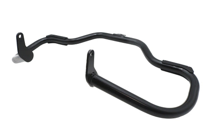 Factory Sample Front Engine Bar with Footpeg Pads Black