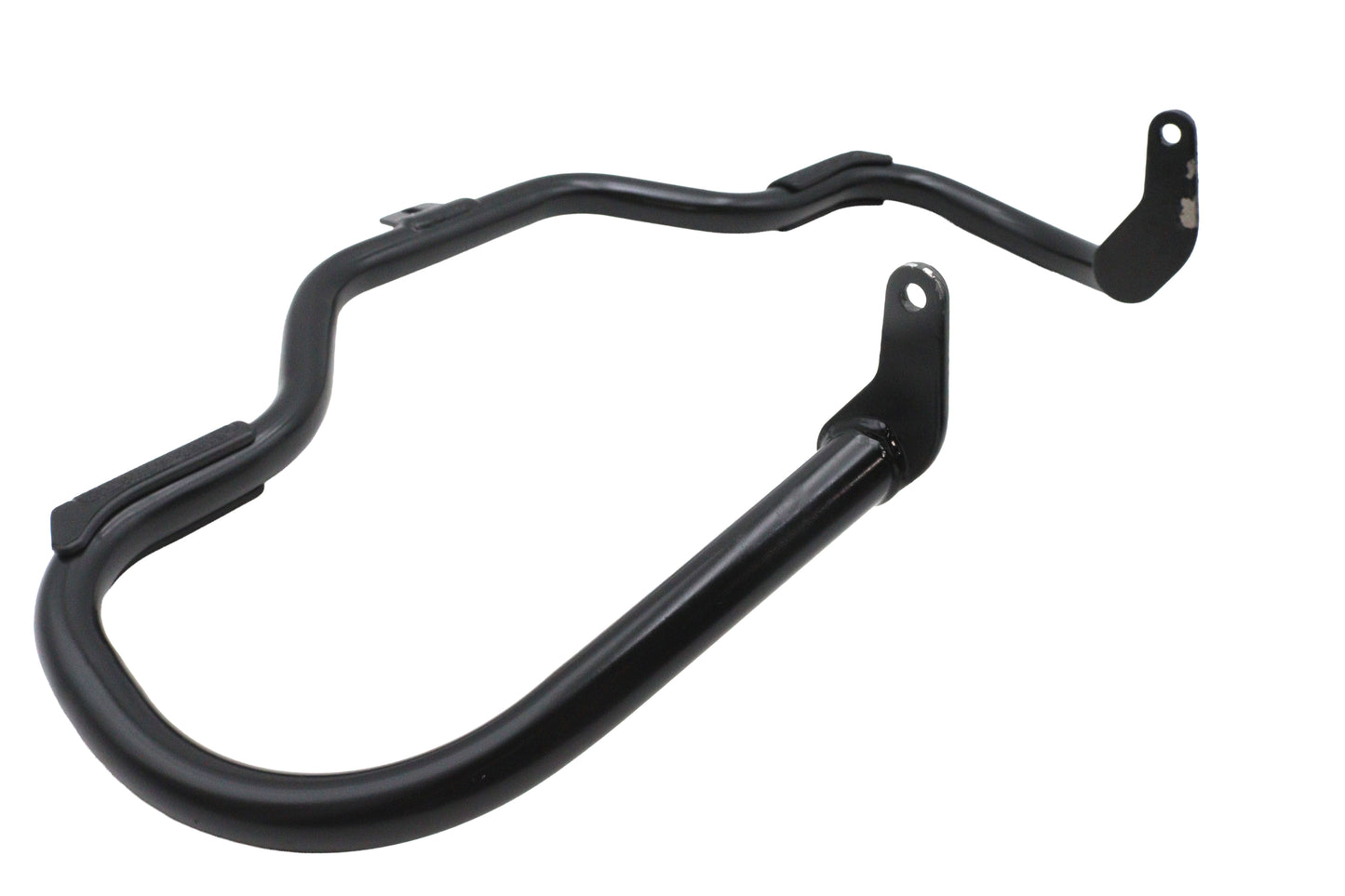 Factory Sample Front Engine Bar with Footpeg Pads Black