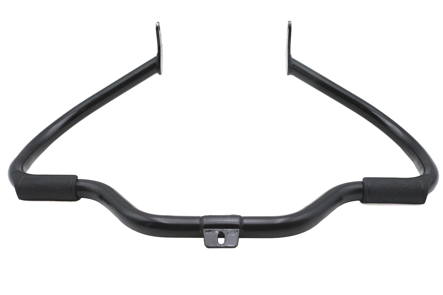 Factory Sample Front Engine Bar with Footpeg Pads Black