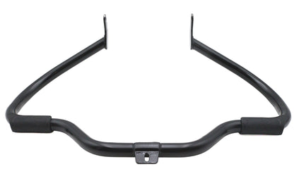 Factory Sample Front Engine Bar with Footpeg Pads Black
