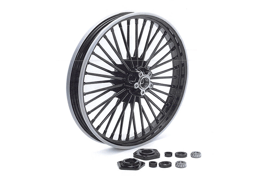 21 x 2.15" Duro 36 Fat Spoke Matte Black Wheel