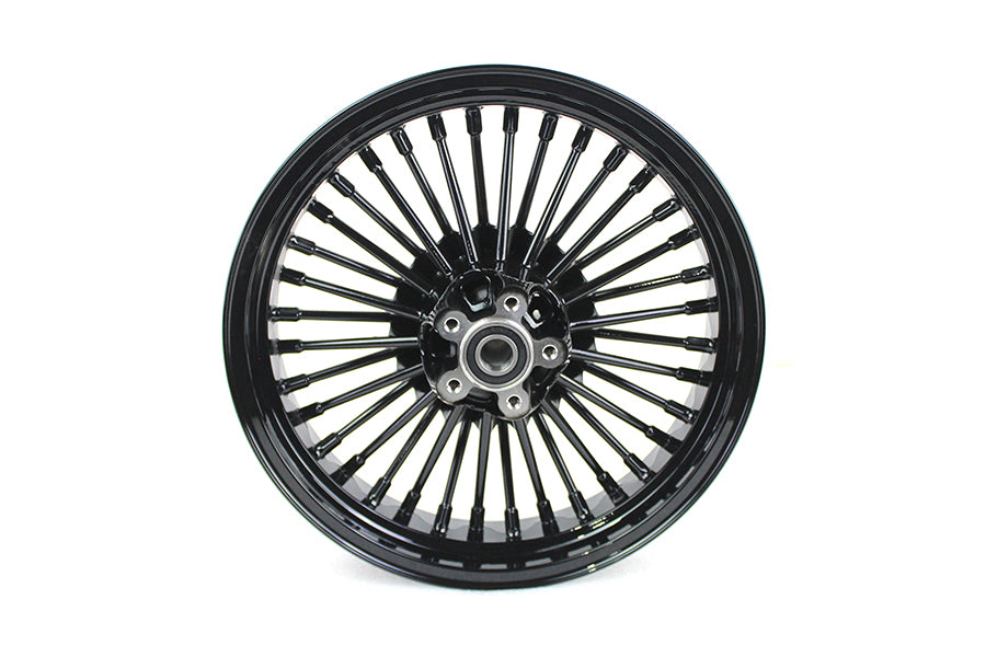 Rear 16 x 3.5" Duro 36 Fat Spoke Matte Black Wheel