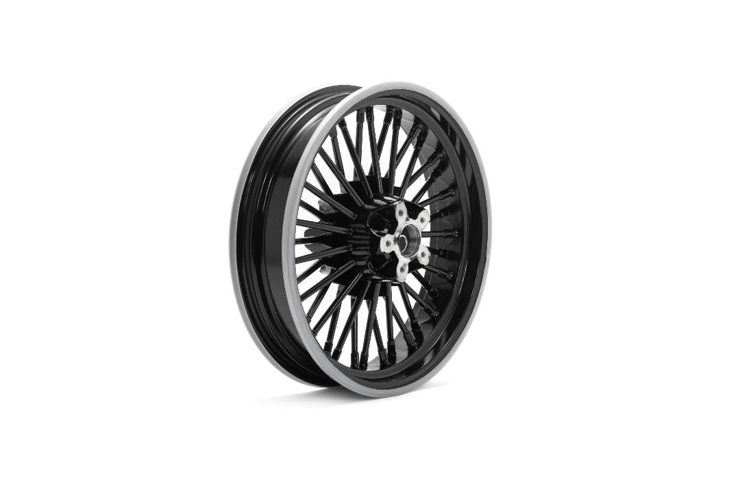 16 x 3.5" Duro 36 Fat Spoke Matte Black Wheel
