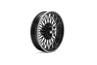 16 x 3.5" Duro 36 Fat Spoke Matte Black Wheel