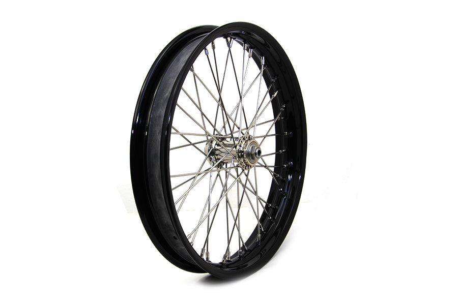 18 x 2.15" WR Front Spool Wheel Black